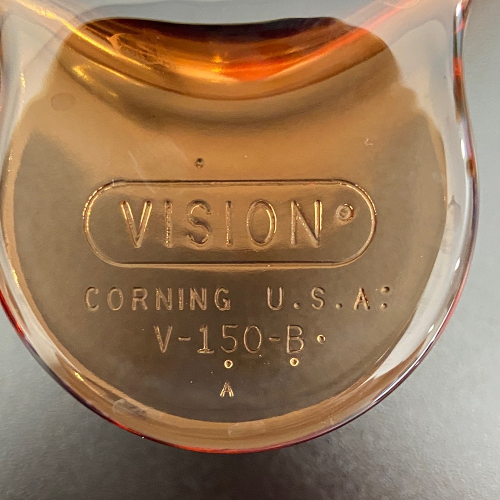 Corningware Vision Amber Heat n Eat Cookware Set with Orange Lids - Picture 2 of 4